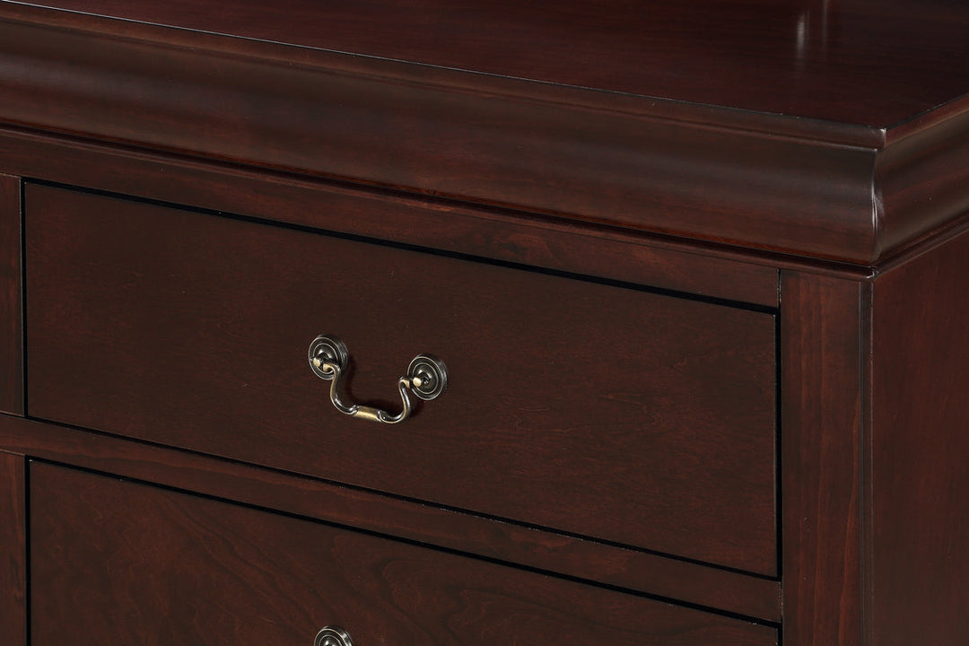 Crown Mark Louis Philip Dresser - Cherry