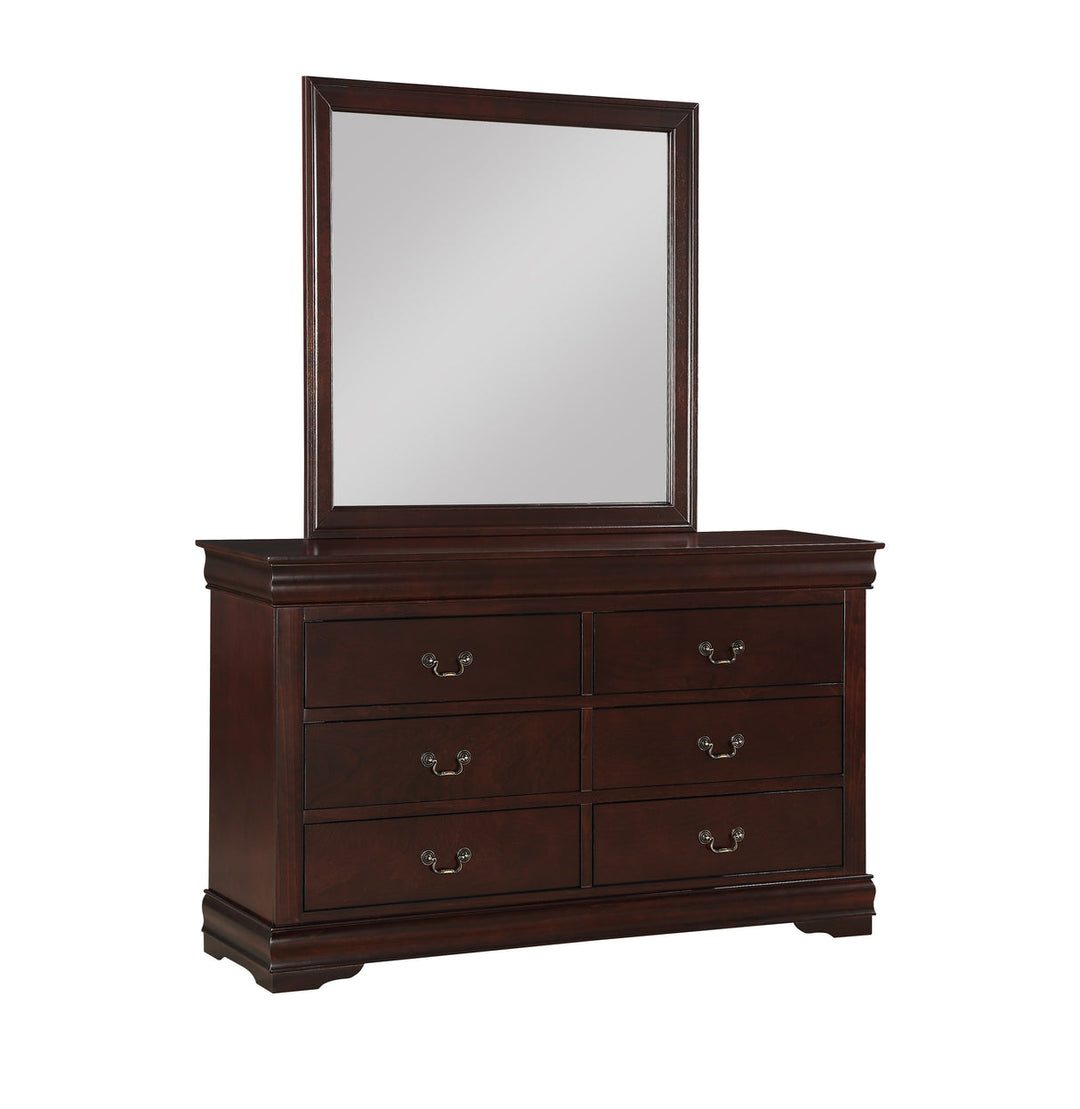 Crown Mark Louis Philip Dresser - Cherry