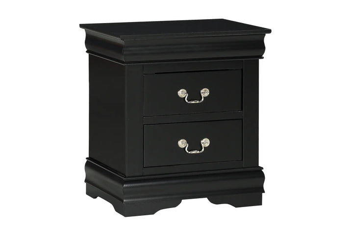 Crown Mark Louis Philip 3-Piece Bedroom Set - Black