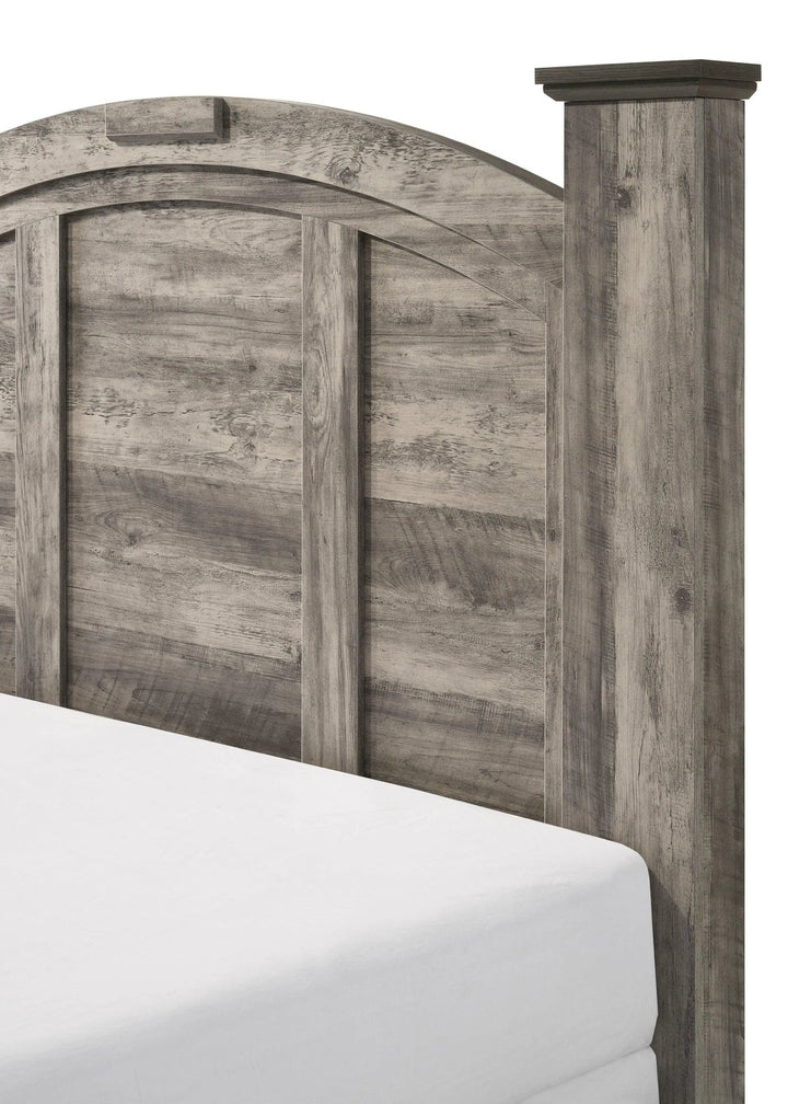Crown Mark Ella-Mae 2-Piece Bedroom Set - Reclaimed Gray