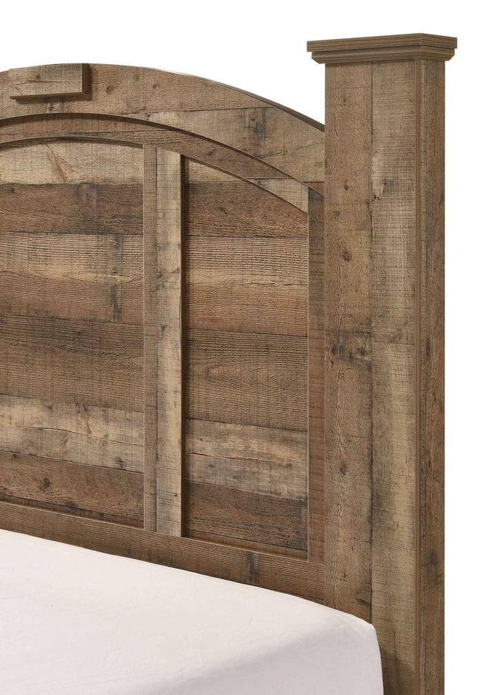 Crown Mark Ella-Mae Queen Bed - Natural