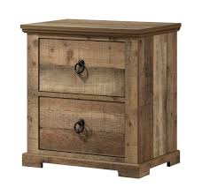 Crown Mark Ella-Mae 2-Piece Bedroom Set - Reclaimed Natural