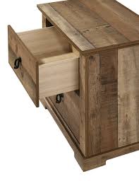 Crown Mark Ella-Mae 2-Piece Bedroom Set - Reclaimed Natural