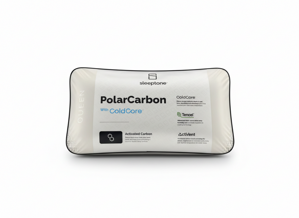 PolarCarbon Memory Foam Pillow by Sleeptone