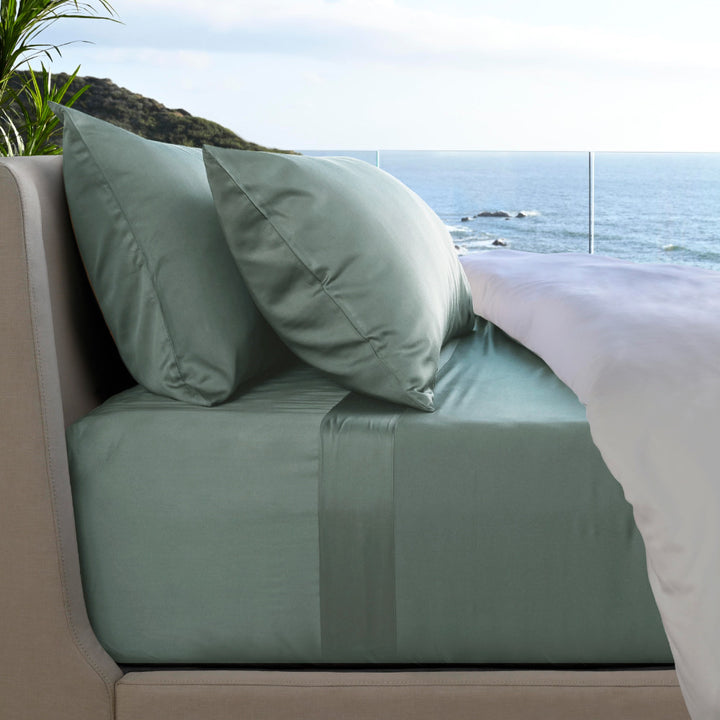 Resort Bamboo Bed Sheets by Cariloha — Ocean Mist