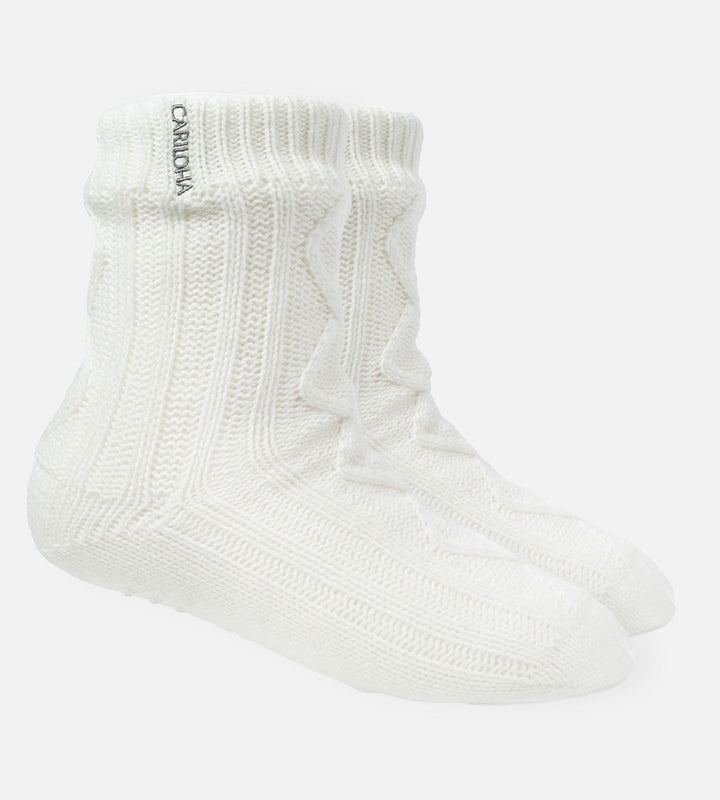 Bamboo Softy Socks by Cariloha — Cream