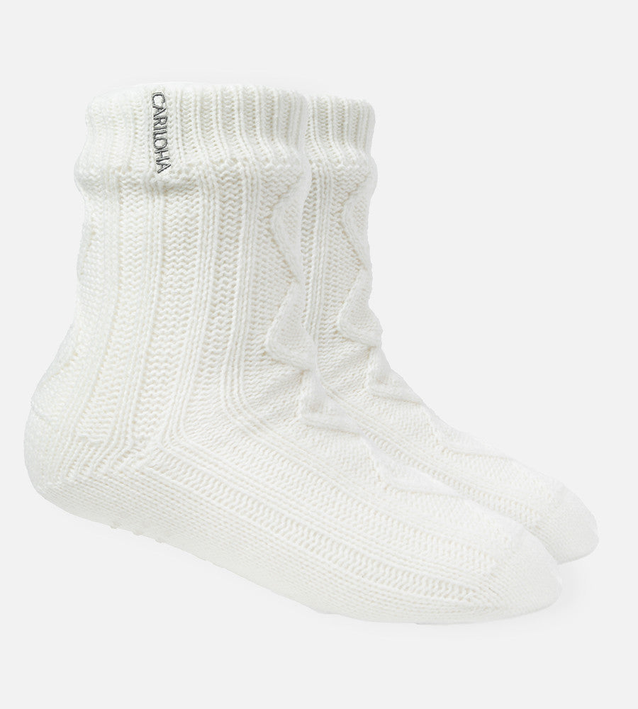 Bamboo Softy Socks by Cariloha — Cream