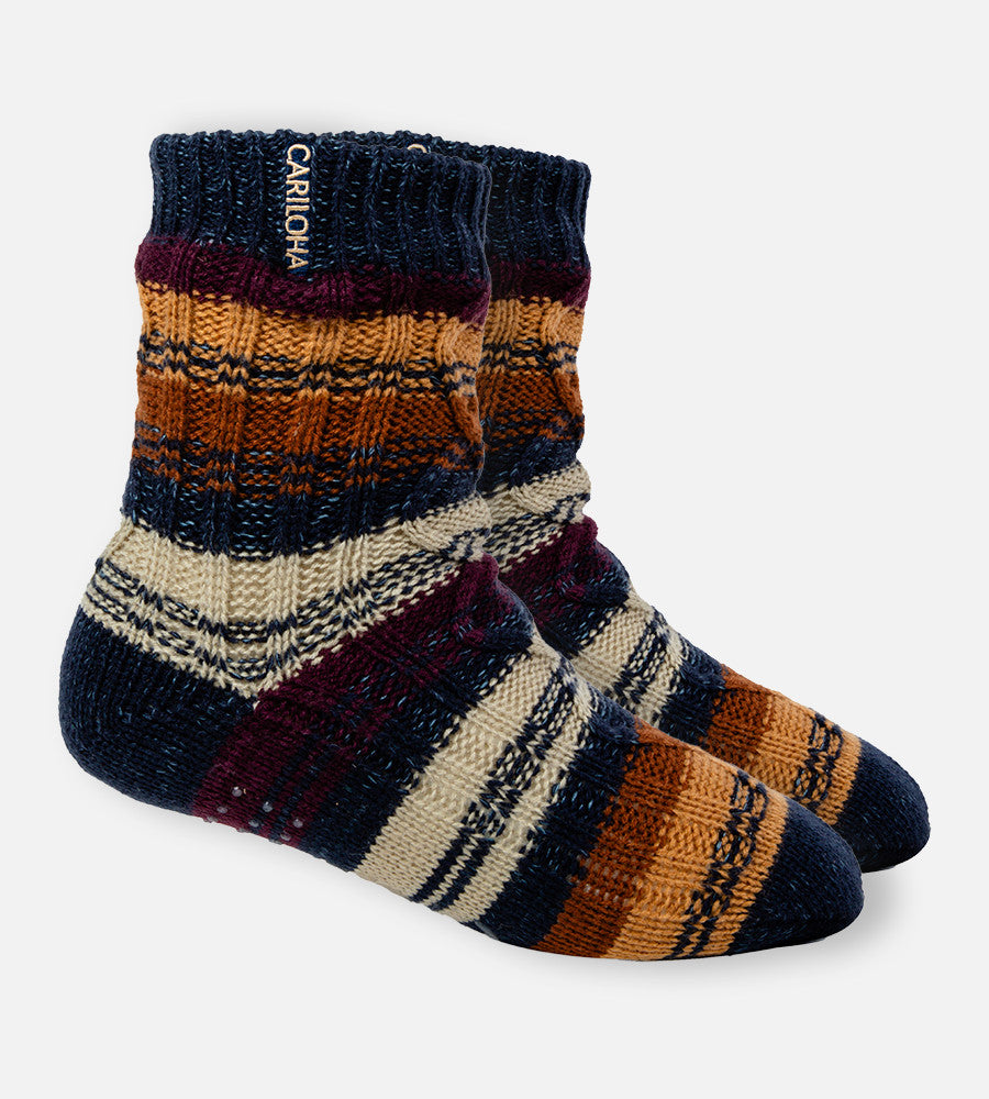 Bamboo Softy Socks by Cariloha — Vintage Stripe