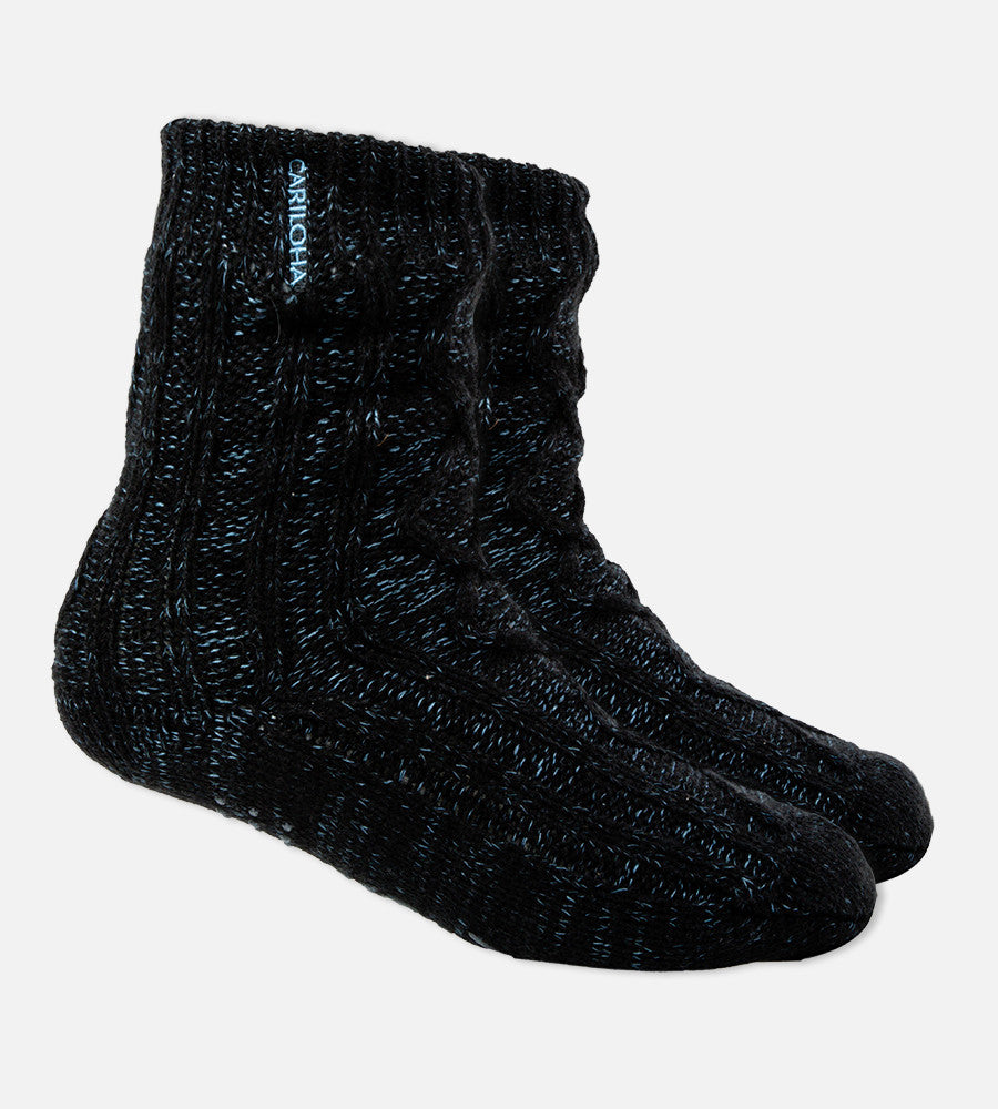 Bamboo Softy Socks by Cariloha — Midnight Heather