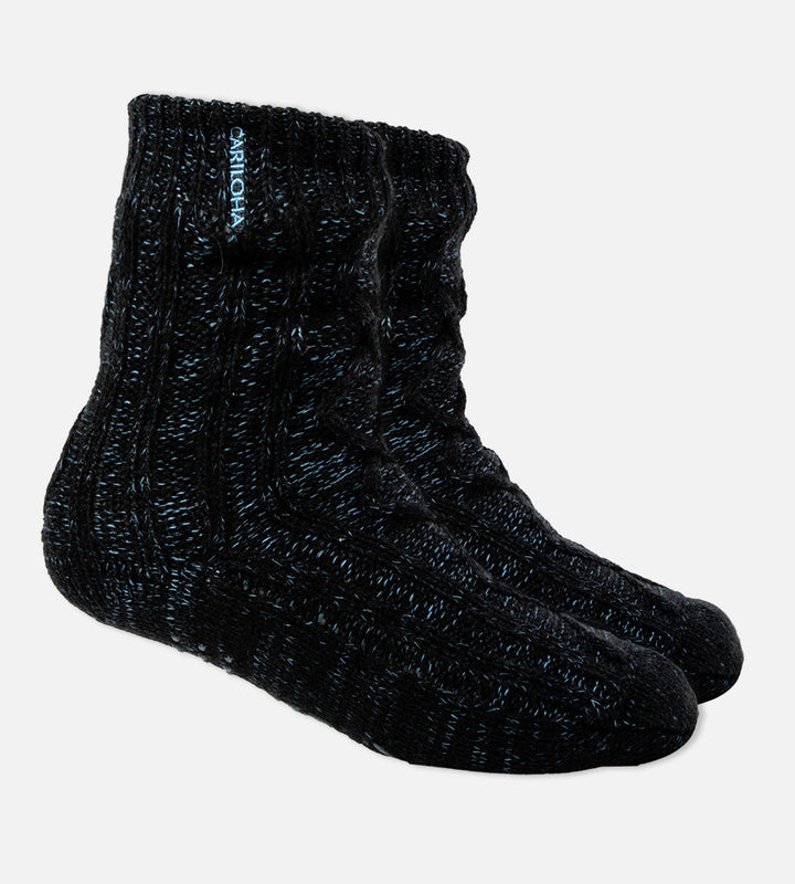 Bamboo Softy Socks by Cariloha — Midnight Heather